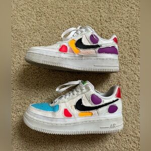 Size 7.5 Nike Air Force 1 LX Tear Away 2020